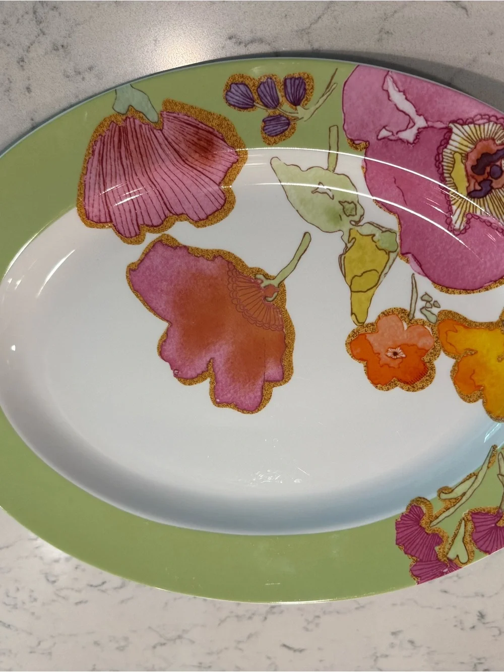 Lenox Floral Fusion oval platter 16”